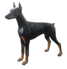 High Quality Custom Display Dog Mannequin
