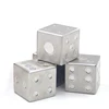 Premium Dice Whiskey Stones Stainless Steel Ice Cube Whiskey Rocks & Stainless Steel Ice Cubes for wine