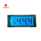 3 digit tn segment lcd display module for humidity tester