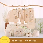 gift box pure cotton Newborn Baby rompers Clothing Sets