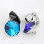 Fashion colored crystal upholstery buttons for furniture