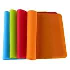 BPA free microwave use baking tray linner sheet and silicone baking mat