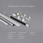 lanis spring system roller blinds semi-auto spring mechanism roller blind accessory