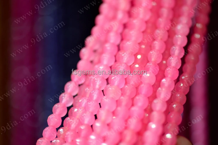 Hot Sale Wholesale Dyed Jade Stone Beads Jade Bead