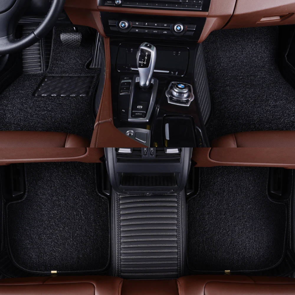 Luxury Car Floor Mats For Peugeot 207 308 3008 Fashion Trend