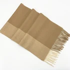 Custom Fashion Woven Scarf Plaid Fabric Wholesale Winter Scarf