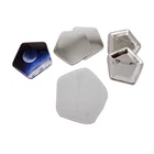 factory price pentagonal shape metal pin for badge