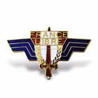 factory direct sale custom label wings metal pin logo badge