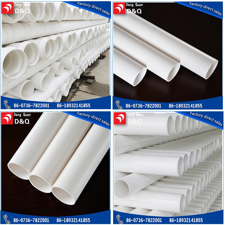 Wholesale Price Pvc Pipe Water Supply Pipe And Fittings Dn63mm630mm