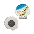High quality custom scallop souvenir argentina fridge magnet