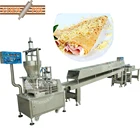 Automatic crepe maker machine savory full production line with packing film covering for food industry