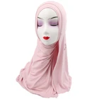 most beautiful Arab Hijab with stone decorated Middle East Muslim Scarf 0319061