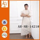 Wholesale high quality islamic daffah thobe suit design arab thobe for men