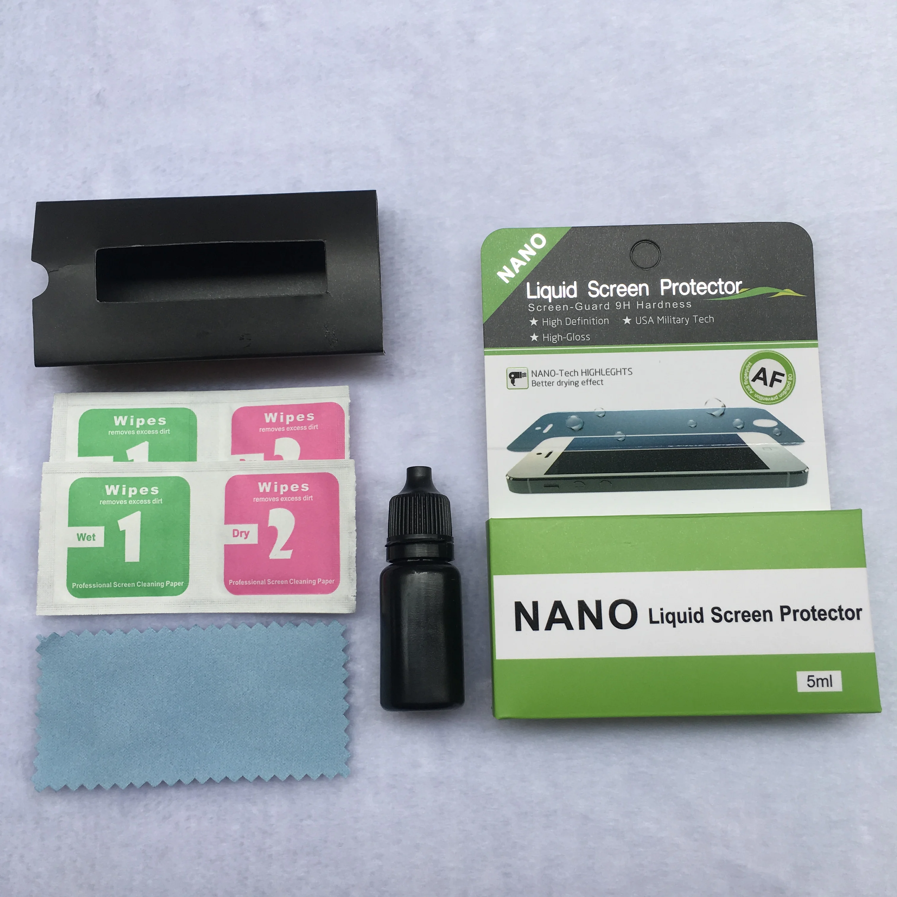 Original Nano Liquid Screen Protector Scratch Resistant 9H Hardness For All Smartphones Watches Glasses Cameras Etc. - ANKUX Tech Co., Ltd