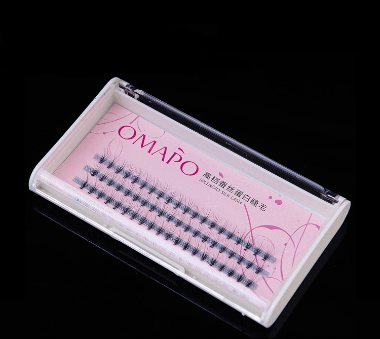 Professional grafting single cluster 10 supernatural dense false eyelashes