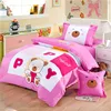 queen patchwork size cotton 3d bridal luxury comforter Children bedding set