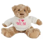 High quality wholesale plush bear with t shirt custom teddy bear