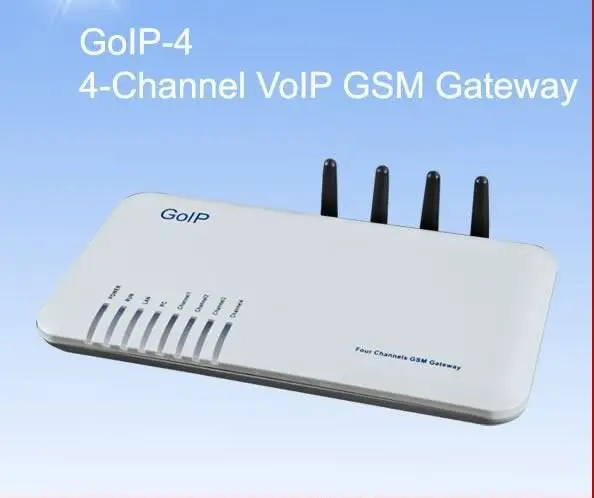 Hot Sales Goip 4 Gsm Gateway Quad Band Goip 4 Gsm Voip Gateway 4 Sim