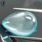 Pear Shape Cabochon CZ Gemstone Aquamarine Stone Prices