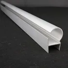 6063 t5 custom extruded aluminum profile round pole price per kg /aluminium round extrusion tube