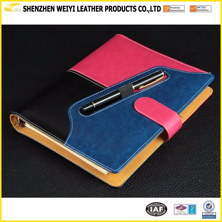 2017 new unique diary notebook with pen gift set