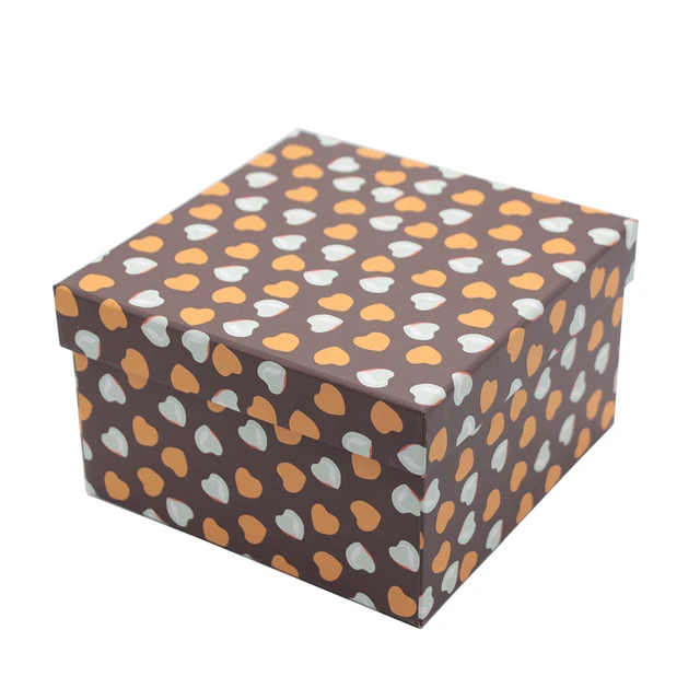 square shape mini candle packaging boxes packaging paper box