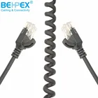 Cat5e Cable Ethernet Cat5e Spiral Retractable Coil Network Cat5e Patch Cable For Ethernet