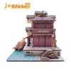 3D Wooden Puzzle, DIY Chinese Ancient Architecture, great educational Toy for Kids and Adults