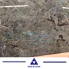 Top Grade Classic Polished Contertop Tile Customized Lemurian Blue Granite