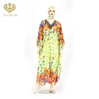 Free Sample Wholesale Islamic Muslim Clothes Long Kaftan Dress For Women