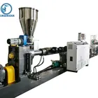 High quality extruder machine plastic recycling / conical twin screw extruder / plastic pellet machine extruder