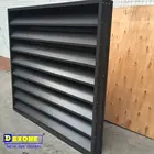 Aluminum exterior Storm shutter as hurricane shutter
