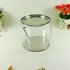 Gift packaging food grade plastic PET tin box