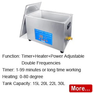KHTDS Double Frequency Ultrasonic Cleaner