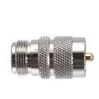 RF Radio Antenna Adapter UHF male to N female coaxial Connector Adaptor