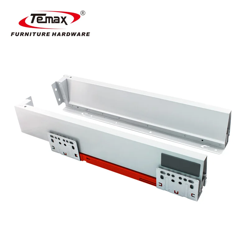 Temax Bn301 Soft Close Lowes Drawer Slides 500mm Length Telescopic