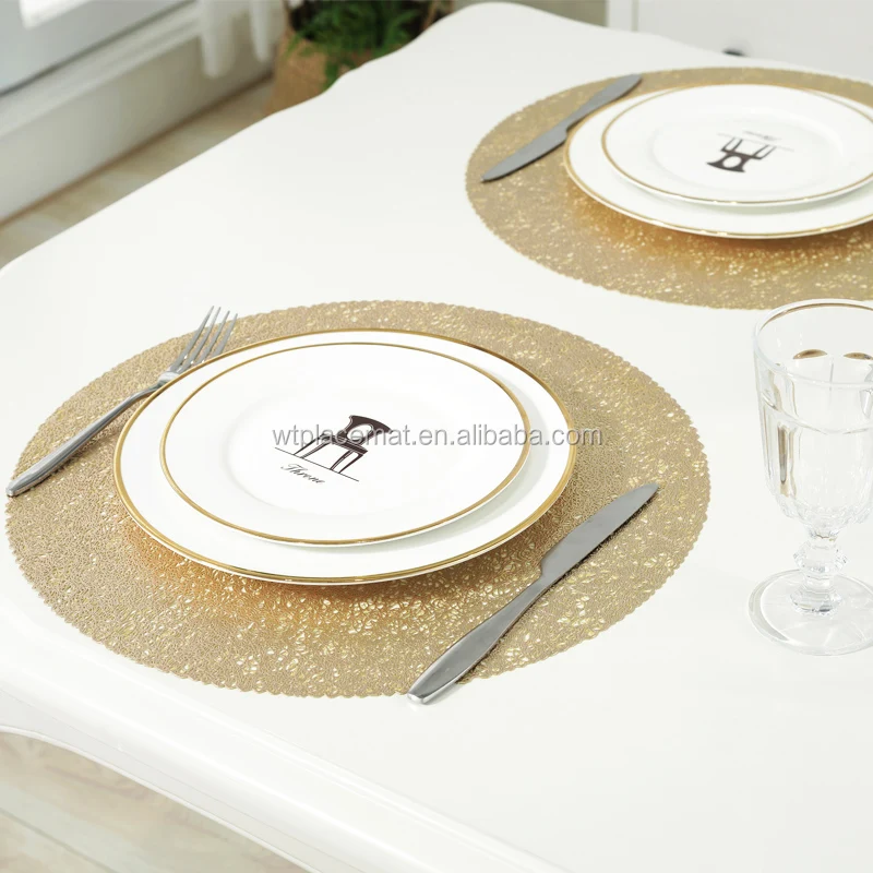 High Quality Pvc Table Mats For Restaurant Plastic Non Slip