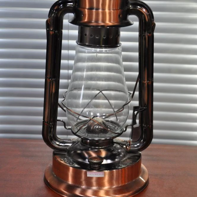 Kwang Hwa marque d80 285 Lampe à huile Brûlant Lanterne antoque marron lanterne