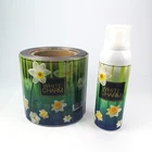 Custom Transparent Gold Foil Adhesive Sticker Roll