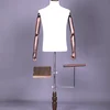 Top Grade Modern Manikin Upper Body Suits Display Dummy Mannequins Torso Fabric Covered Male Mannequin