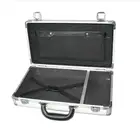 Aluminum Hard Case with Foam Insert Instrument Equipment Case Storage Box Flight Carrying Suitcase