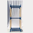 Warehouse Stacking 4 Post Pallet Metal Mesh Steel Stillage Racks Sale