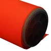 Red color fluorescant flag fabric apparent heat transfer flag banner fabric