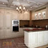 Affordable maple wood veneer modern kitchen cabinet