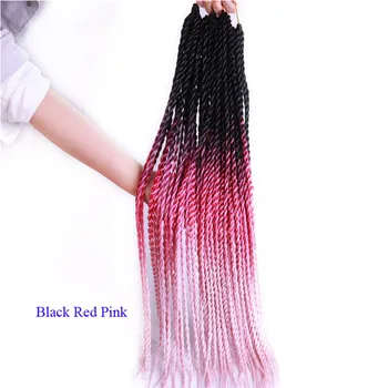2x Synthetic Ombre Braiding Hair Extension 2x Havana Mambo Faux