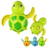 2018 Popular Turtle Bath Toys Wind Up Diver Bath Toy Swimming Floating Turtle Swim and Crawl Wind Up Toys Pool Bath for Kids