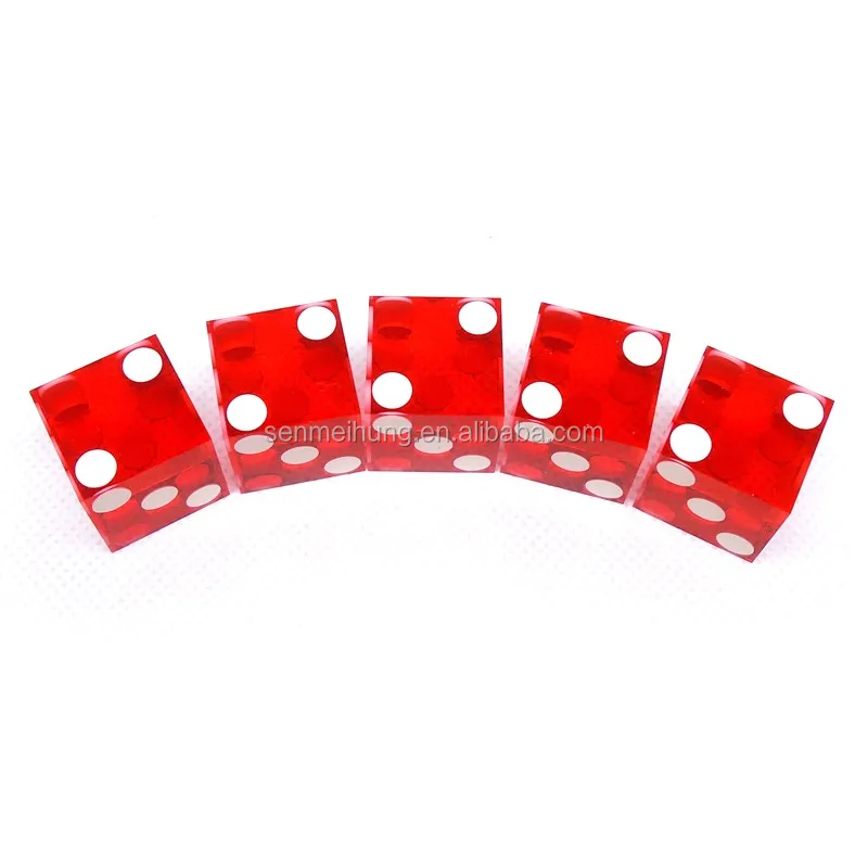 Custom casino dice