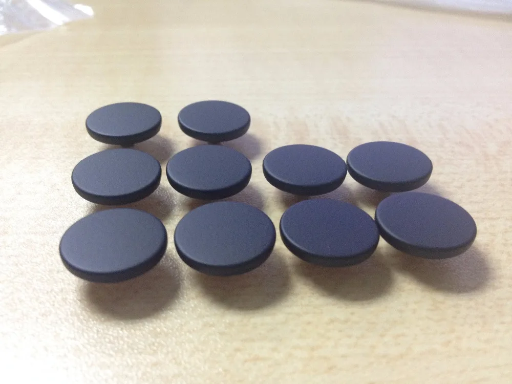 Ecofriendly Brass Material 15mm Flat Face Silicone Rubber Snap Button