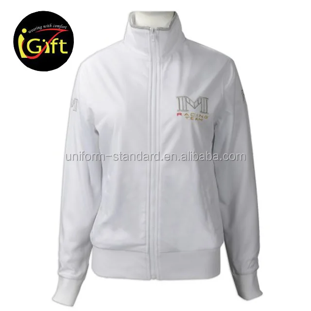 white sports jacket