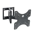 High quality adjustable 90 degree TV wall mount angle bracket